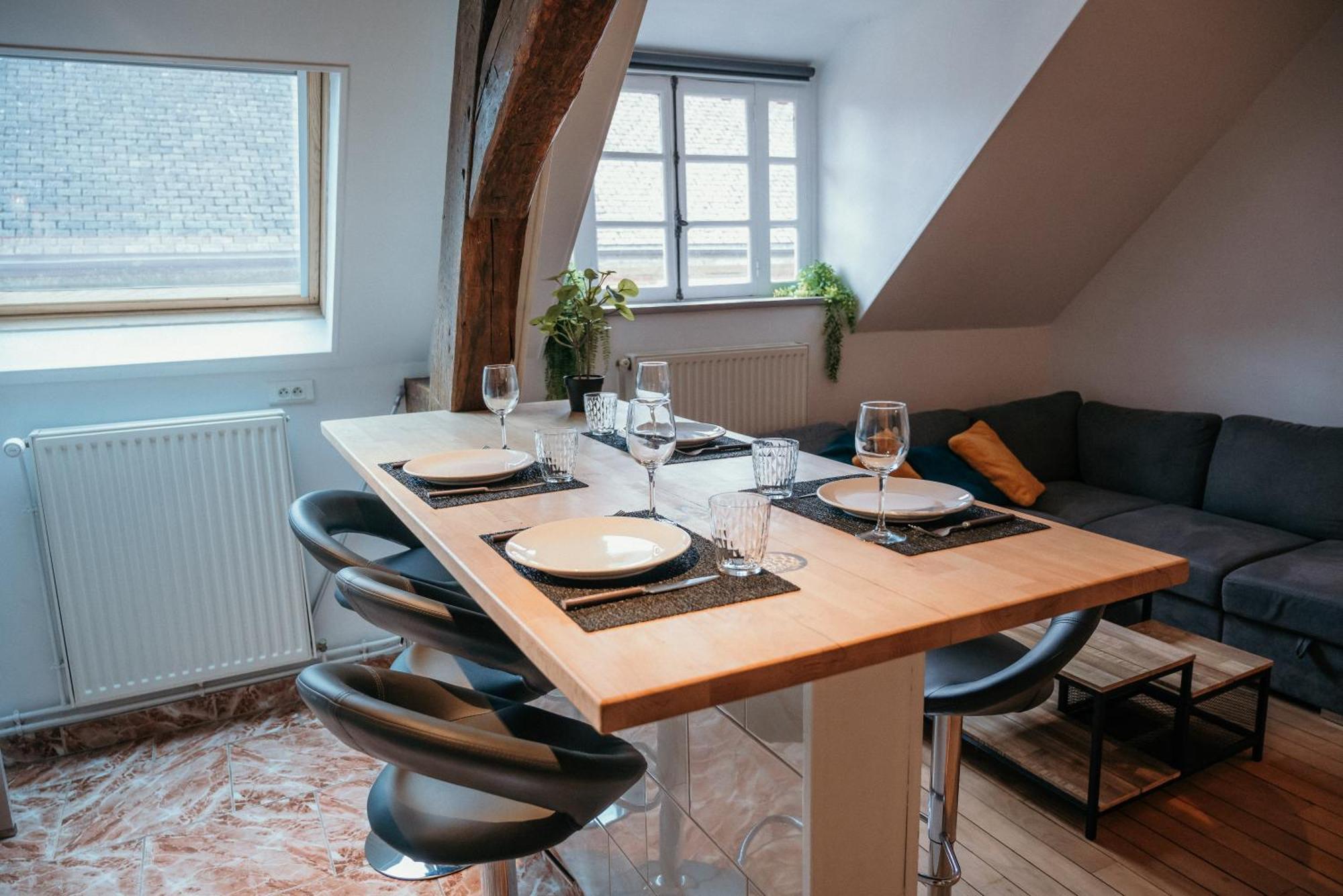 Appartement D'Aubilly Hyper Centre-Ville Шарлевиль-Мезьер Экстерьер фото
